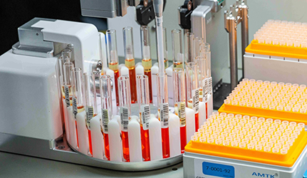 Blood-separation carousel
