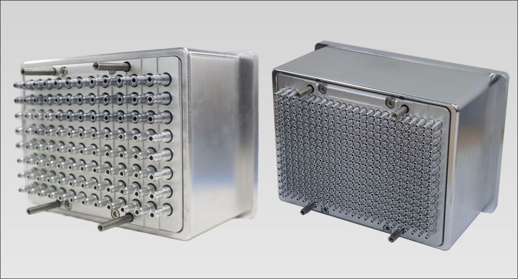 High-throughput pipetting head