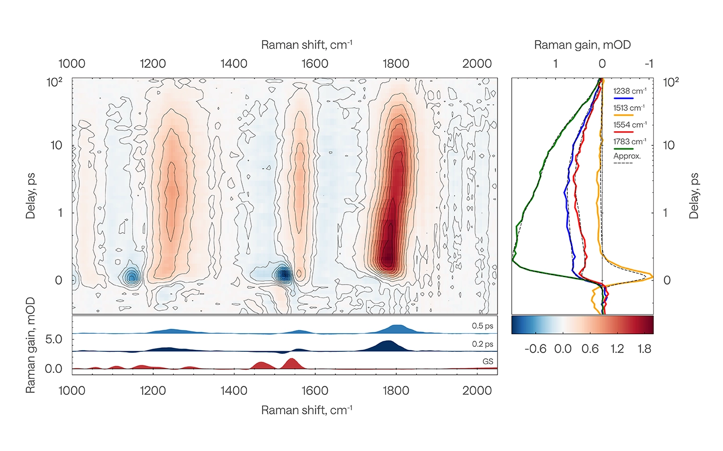 Femtosecond stimulated Raman spectroscopy